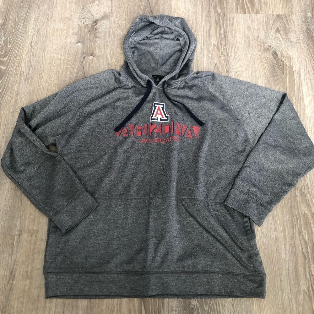 Champion Arizona Wildcats Athletic Lightweight Hoodie Sweatshirt Mens Size XL‎